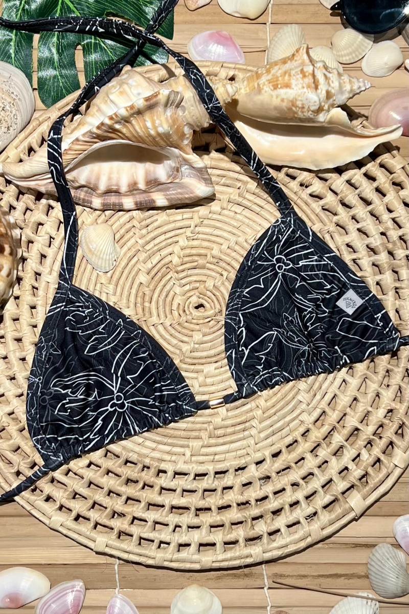 Cortininha Palms Black
