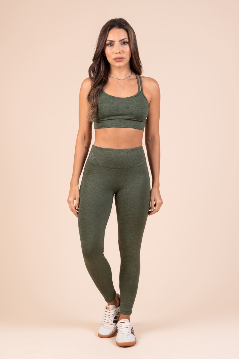 Legging Mescla Musgo - Imagem 2