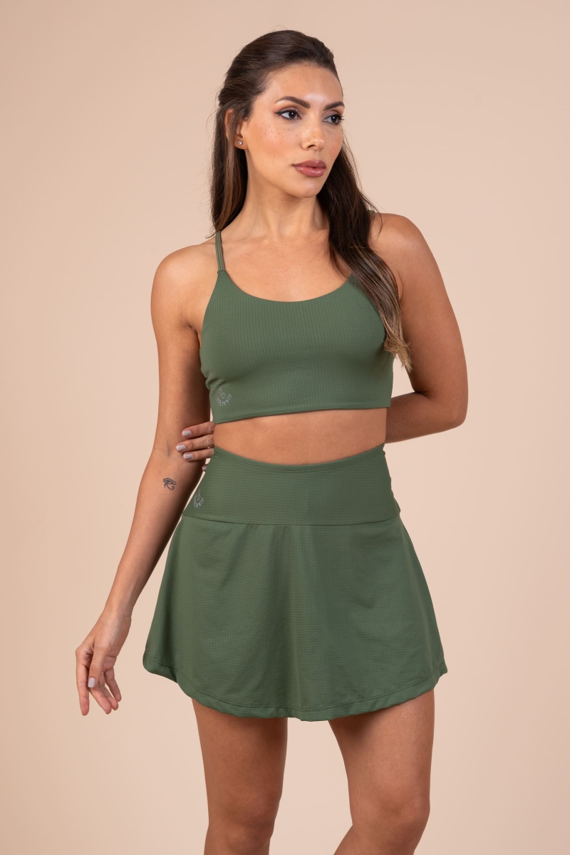 Saia short Beach Musgo - Imagem 2