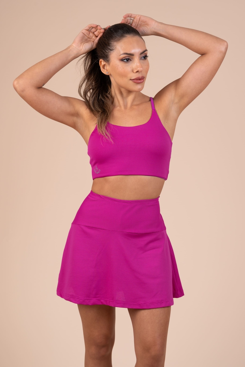 Saia short Beach Fucsia