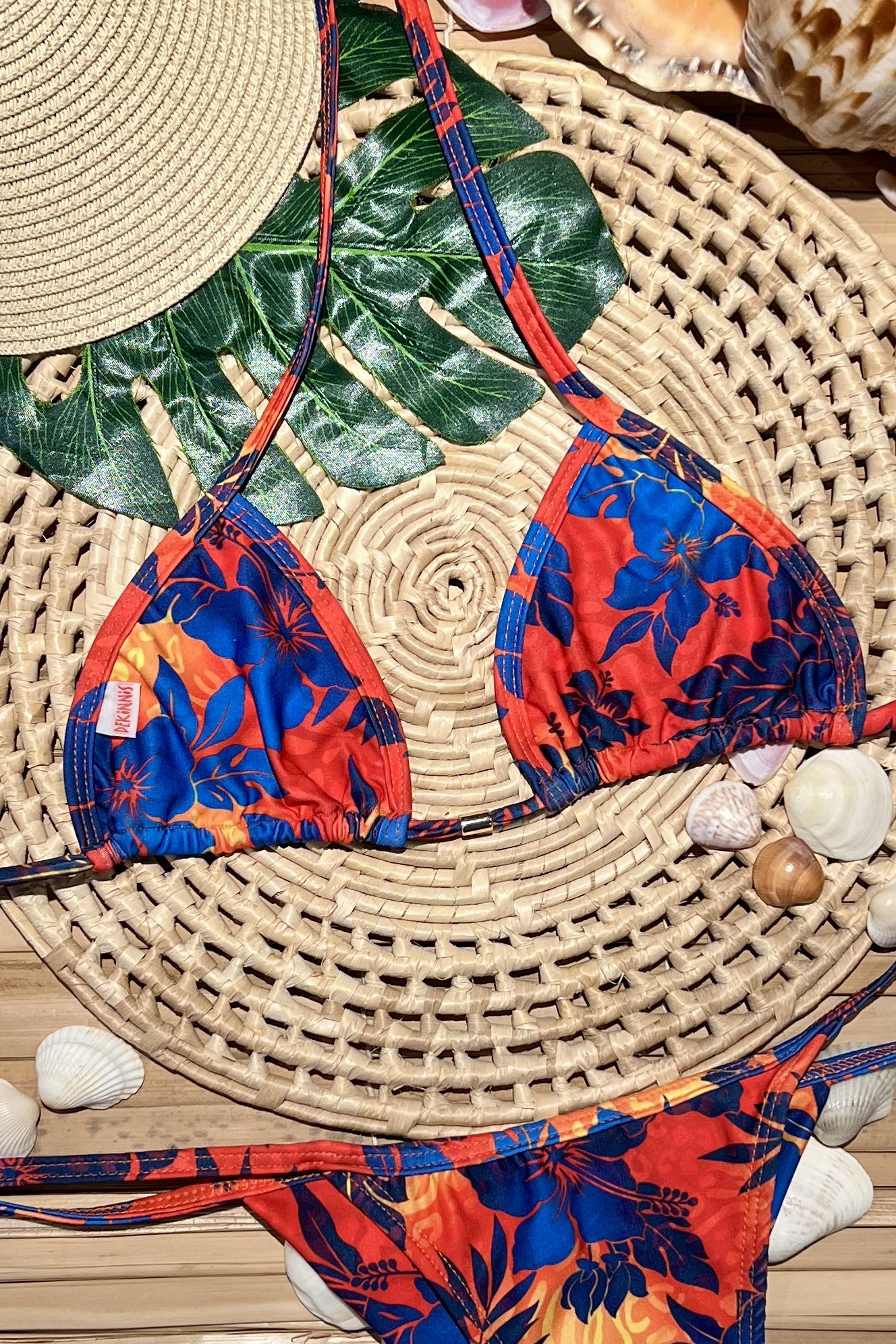 Cortininha Hibiscus Sunset - Imagem 5