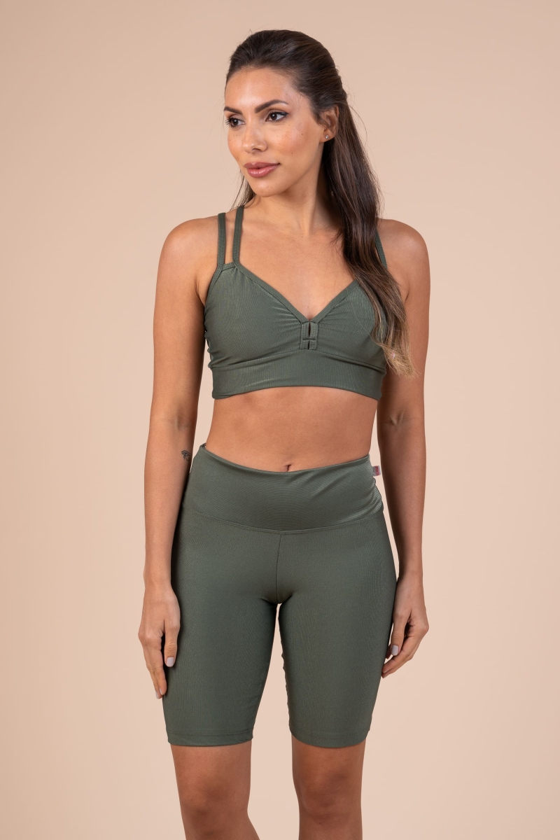 Top Mari Wonder Verde Croco - Imagem 3