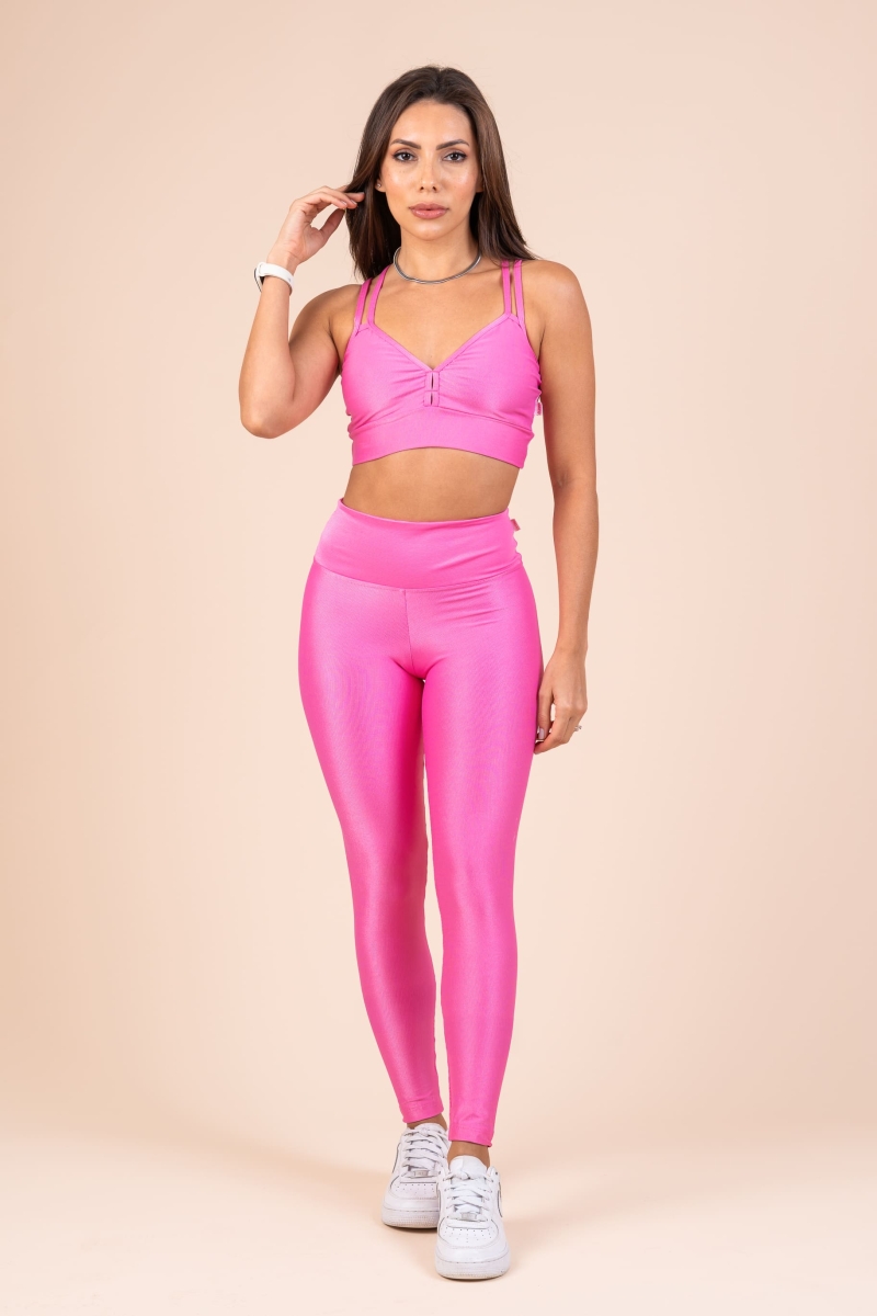 Top Mari Wonder Rosa Barbie - Imagem 3