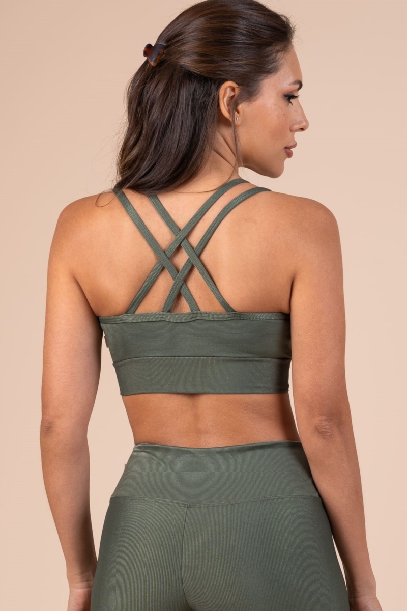 Top Mari Wonder Verde Croco - Imagem 4