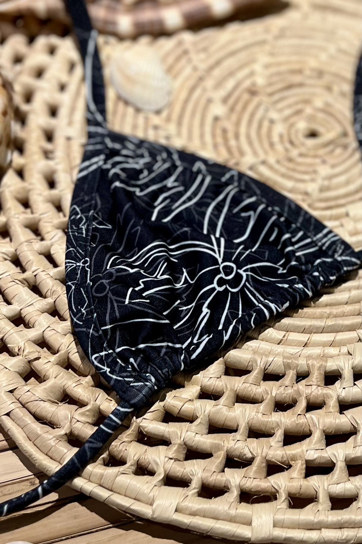 Cortininha Palms Black - Imagem 2