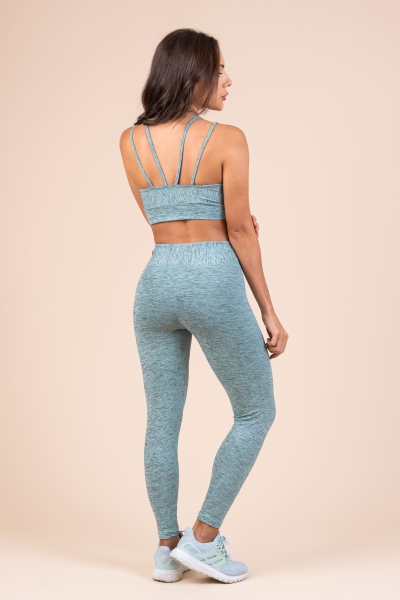 Legging Mescla Verde claro - Imagem 3