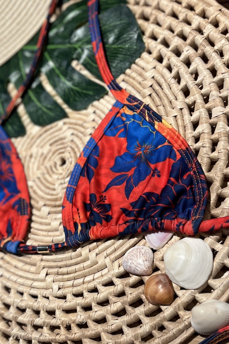 Cortininha Hibiscus Sunset - Imagem 3