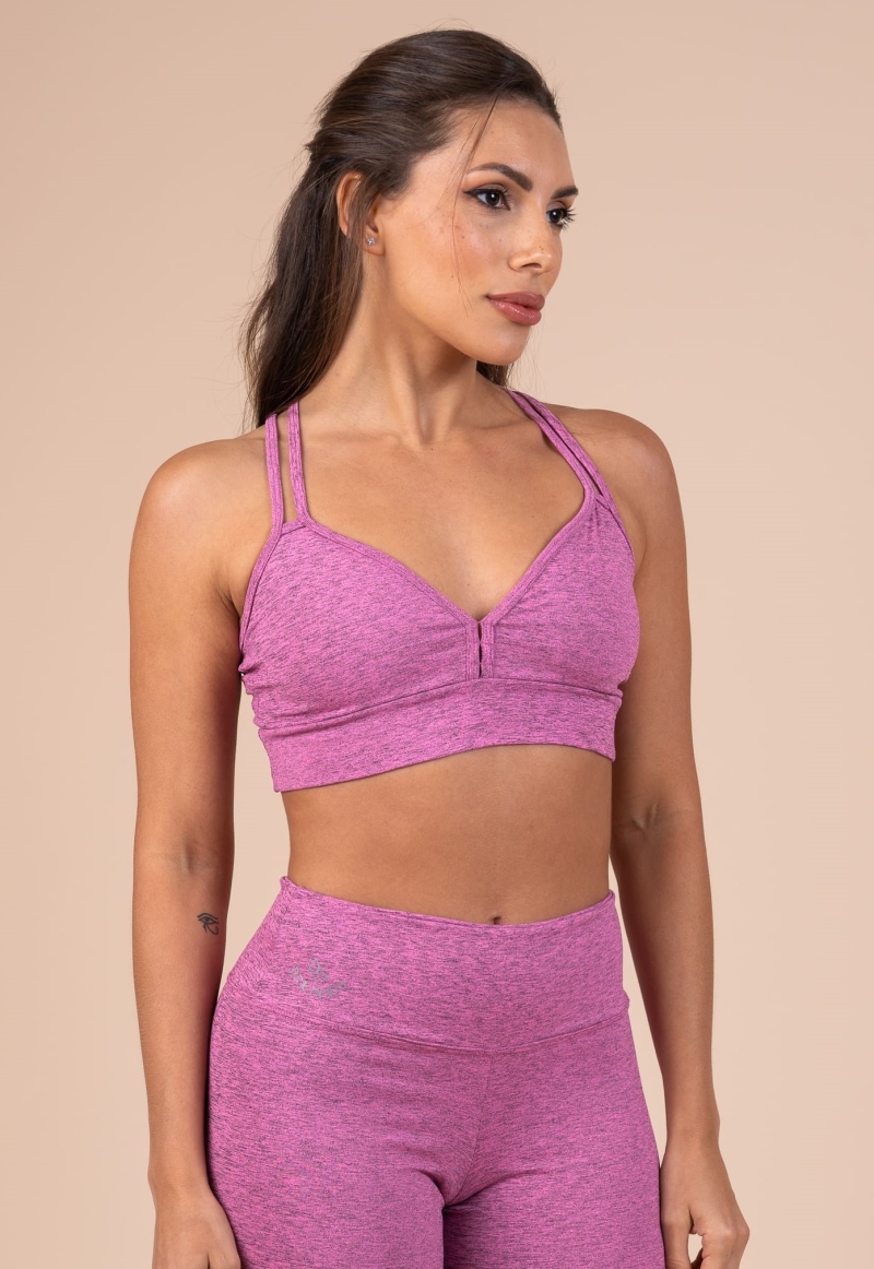 Top Mari Rosa Iogurte Mescla