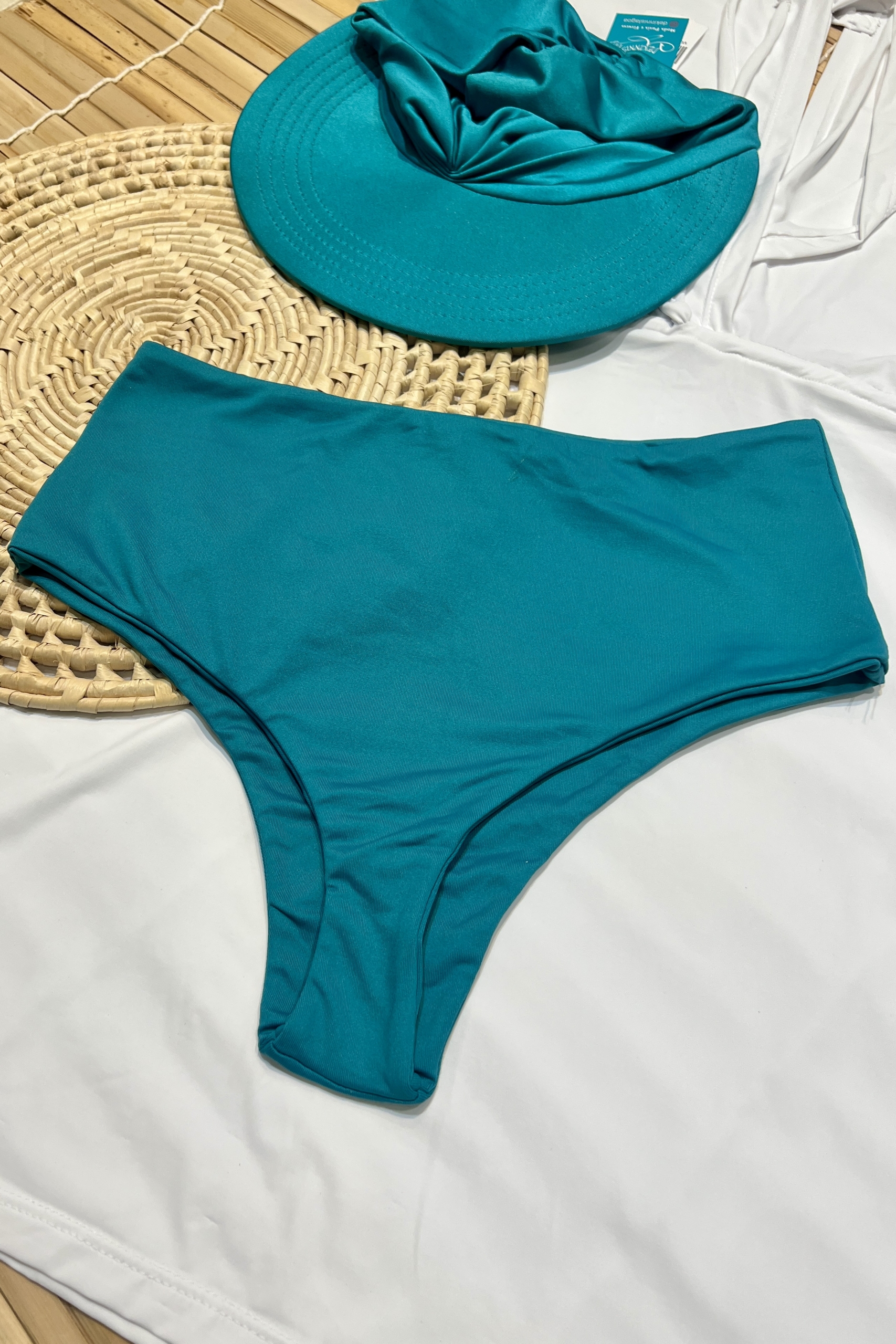 Hot Pant Fio Turquesa - Imagem 2