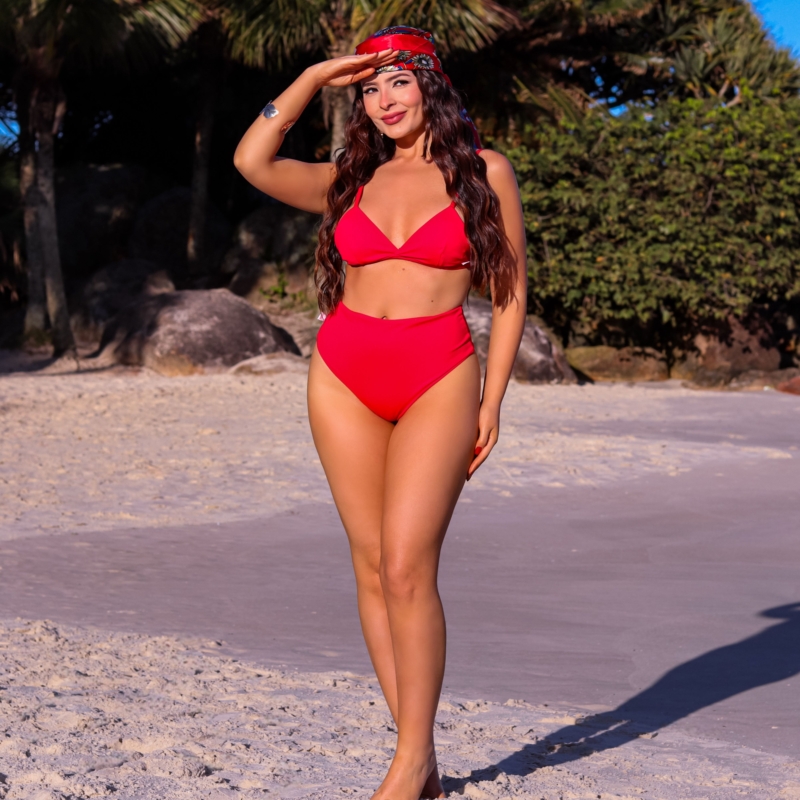 Hot Pant Fio Turquesa - Imagem 4