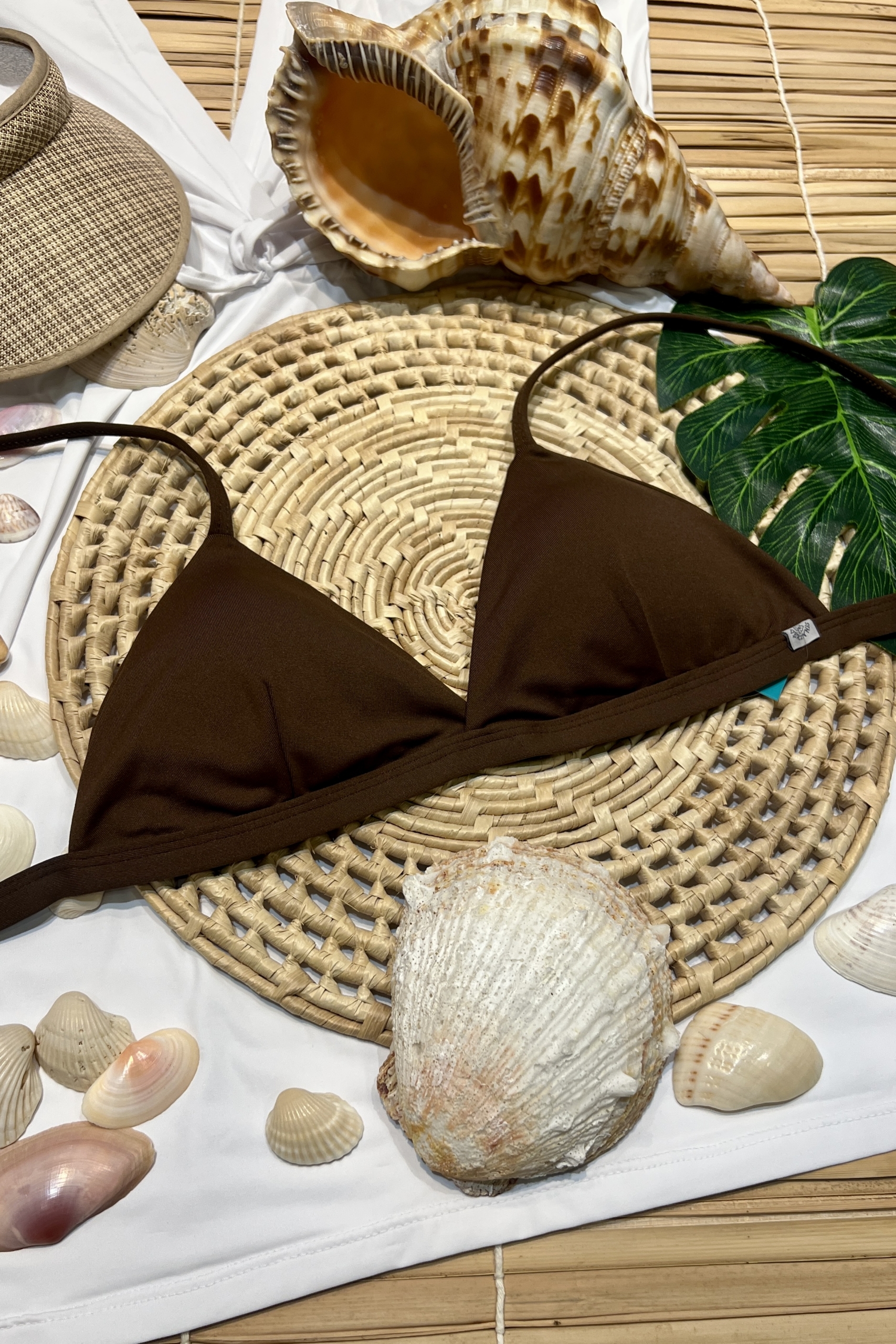 Cortininha fixo Café - Imagem 2