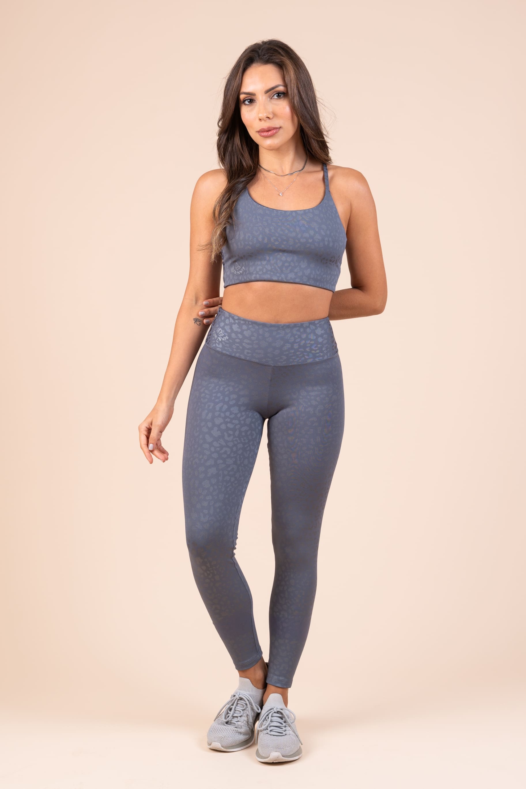 Legging Jacq Onça cinza - Imagem 4
